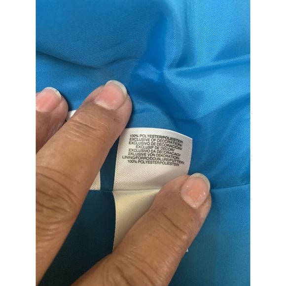 Evan Picone Blazer Women’s 10 Teal Blue Professional Suit Separates Jacket Lined - Picture 8 of 12